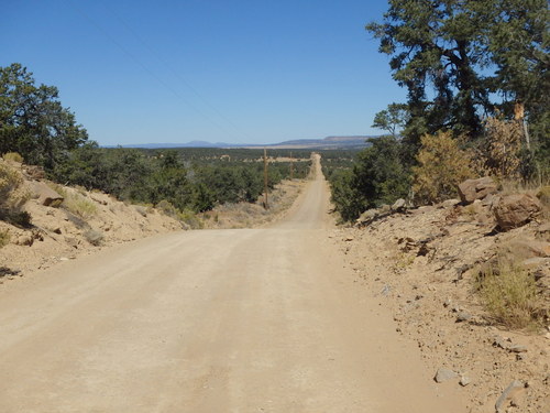 GDMBR: Northbound on CR-41.